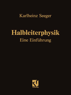 cover image of Halbleiterphysik